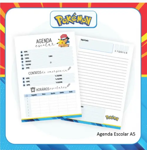 Arquivo Digital - Volta as Aulas - Pokemon 03