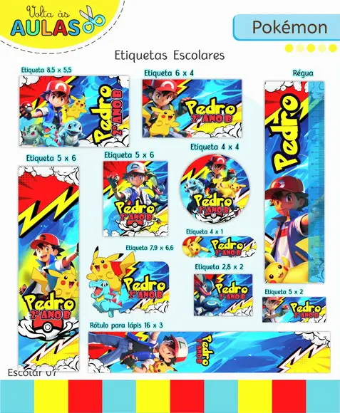 Arquivo Digital - Volta as Aulas - Pokemon 05