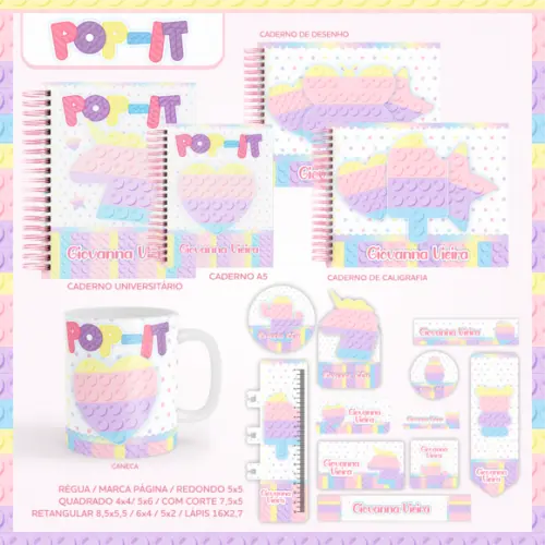Arquivo Digital - Volta as Aulas - Pop It Candy