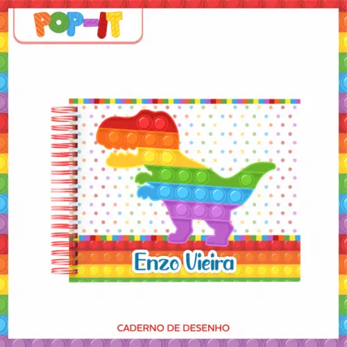 Arquivo Digital - Volta as Aulas - Pop It Colorido
