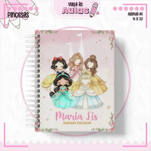 Arquivo Digital - Volta as Aulas - Princesas 02