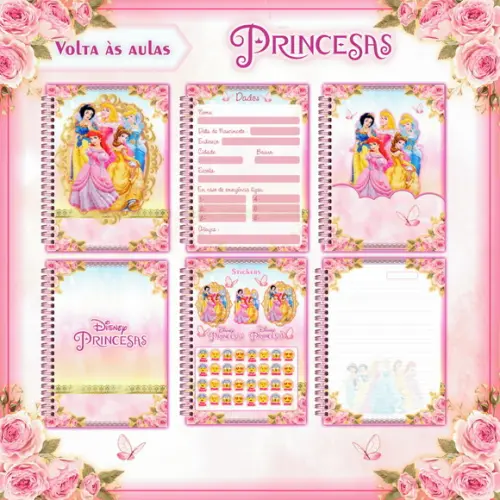 Arquivo Digital - Volta as Aulas - Princesas 04