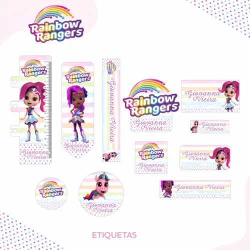 Arquivo Digital - Volta as Aulas - Rainbow Rangers