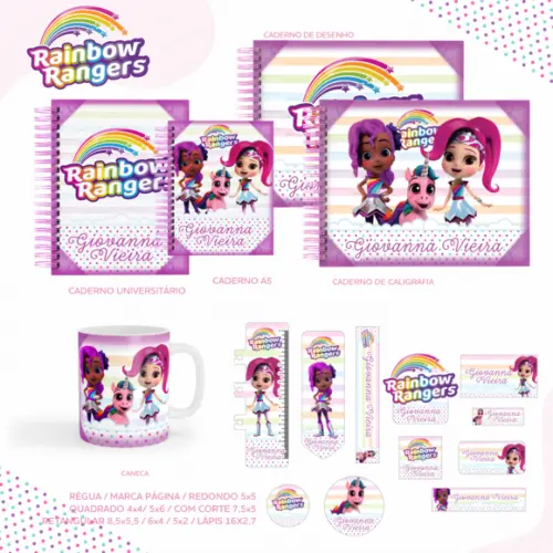 Arquivo Digital - Volta as Aulas - Rainbow Rangers
