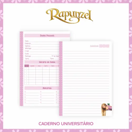 Arquivo Digital - Volta as Aulas - Rapunzel