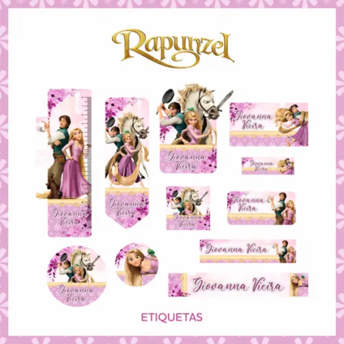 Arquivo Digital - Volta as Aulas - Rapunzel