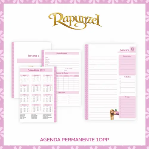 Arquivo Digital - Volta as Aulas - Rapunzel