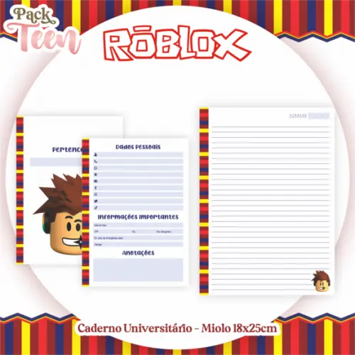 Arquivo Digital - Volta as Aulas - Roblox 03