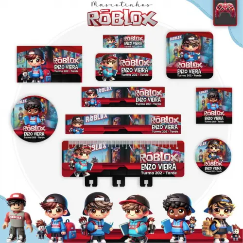 Arquivo Digital - Volta as Aulas - Roblox Mascote