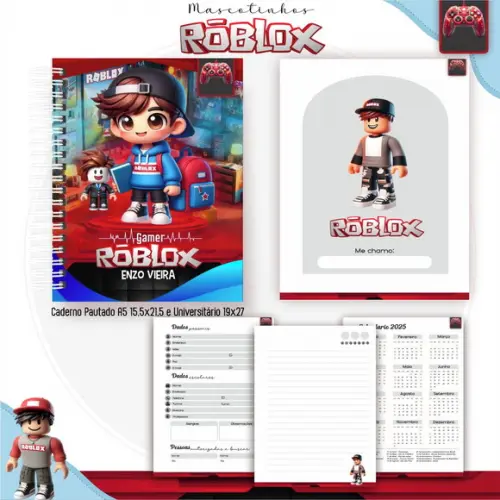 Arquivo Digital - Volta as Aulas - Roblox Mascote