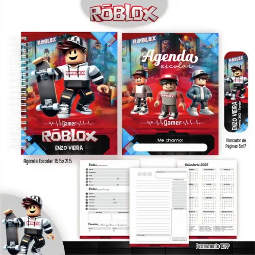Arquivo Digital - Volta as Aulas - Roblox Menino