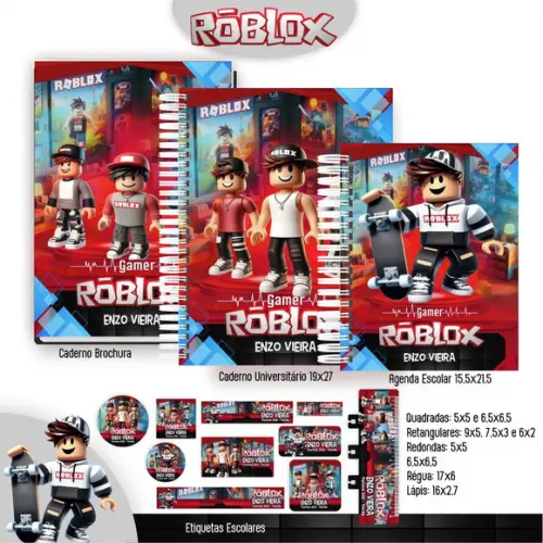 Arquivo Digital - Volta as Aulas - Roblox Menino