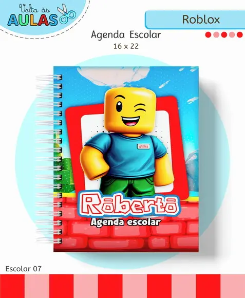 Arquivo Digital - Volta as Aulas - Roblox Menino 03
