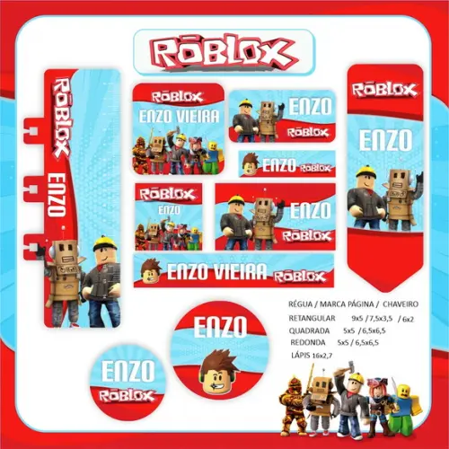 Arquivo Digital - Volta as Aulas - Roblox Menino 02