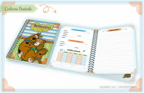 Arquivo Digital - Volta as Aulas - Scooby Doo