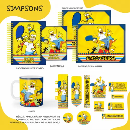 Arquivo Digital - Volta as Aulas - Simpsons