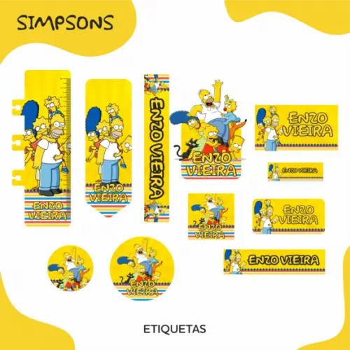Arquivo Digital - Volta as Aulas - Simpsons