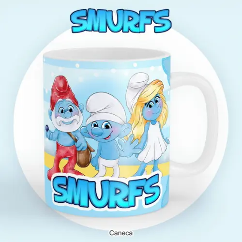 Arquivo Digital - Volta as Aulas - Smurfs
