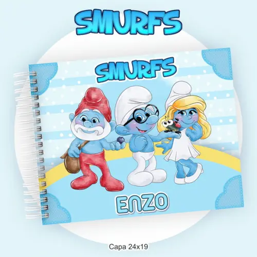 Arquivo Digital - Volta as Aulas - Smurfs
