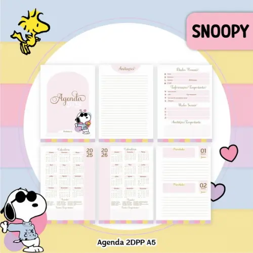 Arquivo Digital - Volta as Aulas - Snoopy 03
