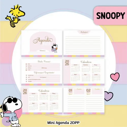 Arquivo Digital - Volta as Aulas - Snoopy 03