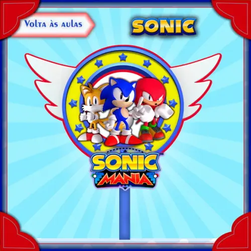 Arquivo Digital - Volta as Aulas - Sonic