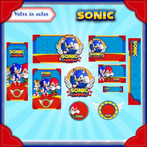 Arquivo Digital - Volta as Aulas - Sonic