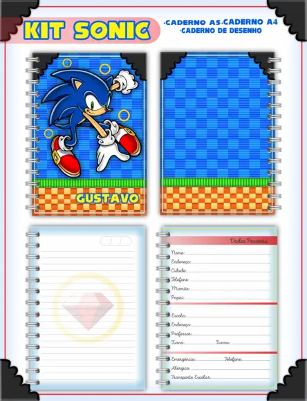 Arquivo Digital - Volta as Aulas - Sonic 02