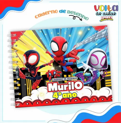 Arquivo Digital - Volta as Aulas - Spidey e Seus Amigos