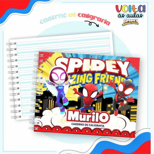 Arquivo Digital - Volta as Aulas - Spidey e Seus Amigos