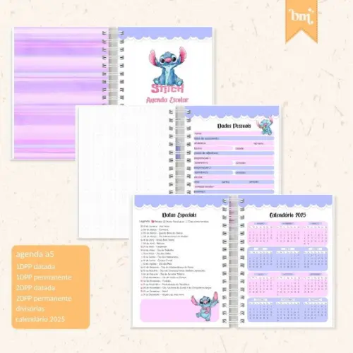 Arquivo Digital - Volta as Aulas - Stitch Love