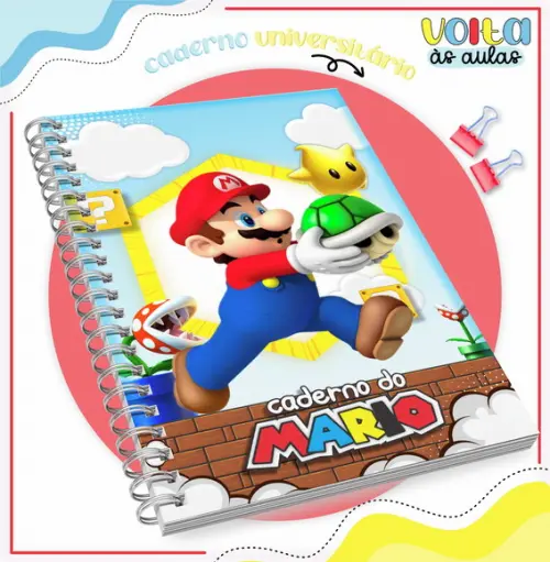 Arquivo Digital - Volta as Aulas - Super Mario 02
