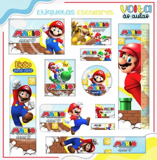 Arquivo Digital - Volta as Aulas - Super Mario 02
