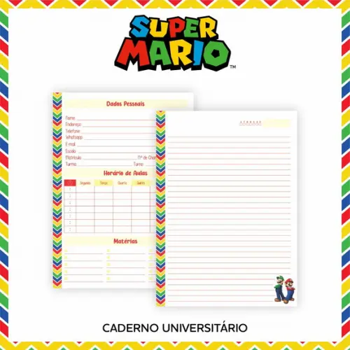 Arquivo Digital - Volta as Aulas - Super Mario World