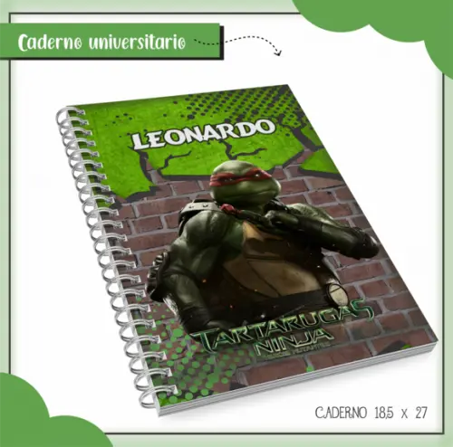 Arquivo Digital - Volta as Aulas - Tartarugas Ninjas