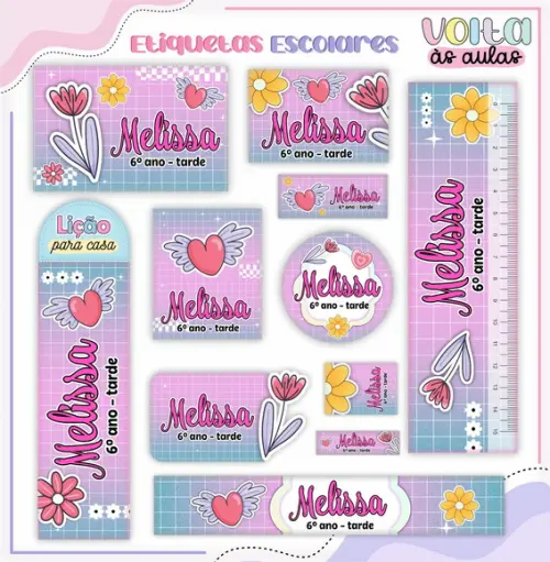 Arquivo Digital - Volta as Aulas - Teen Menina