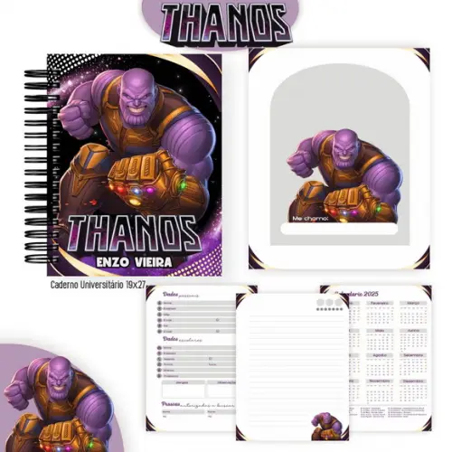 Arquivo Digital - Volta as Aulas - Thanos