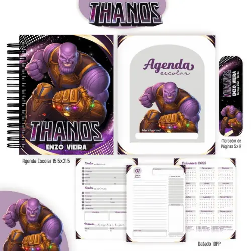 Arquivo Digital - Volta as Aulas - Thanos