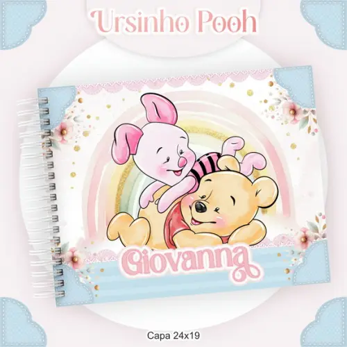 Arquivo Digital - Volta as Aulas - Ursinho Pooh Menina