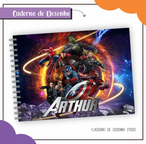 Arquivo Digital - Volta as Aulas - Vingadores 01
