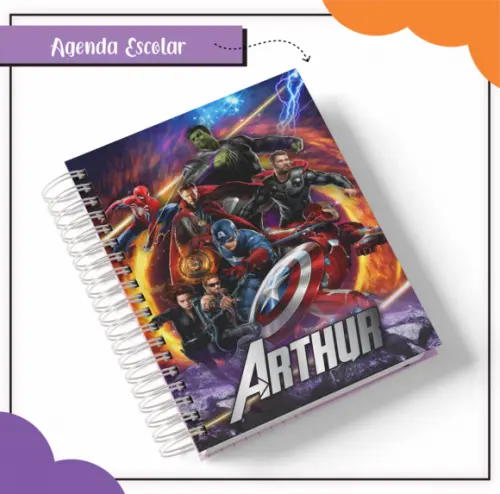 Arquivo Digital - Volta as Aulas - Vingadores 01