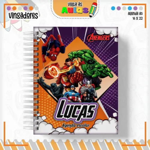 Arquivo Digital - Volta as Aulas - Vingadores 02