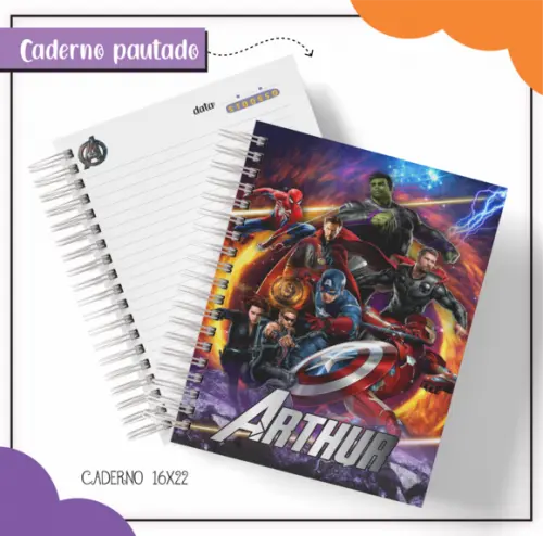 Arquivo Digital - Volta as Aulas - Vingadores 01