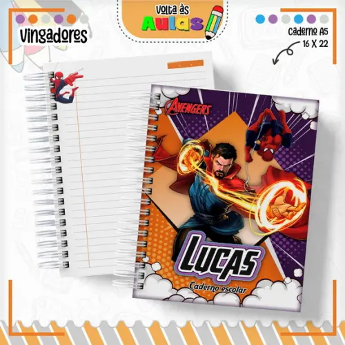 Arquivo Digital - Volta as Aulas - Vingadores 02