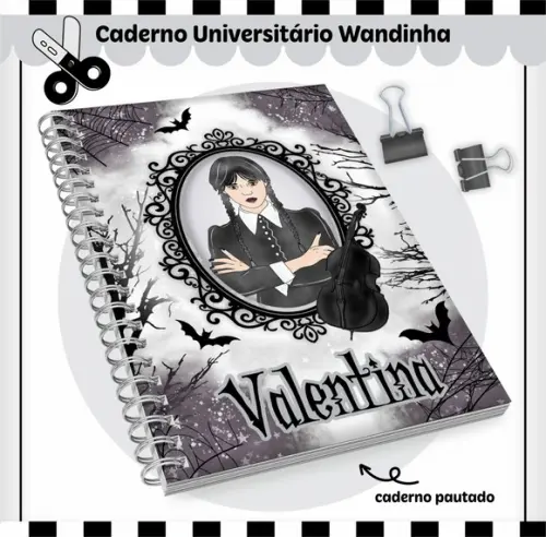 Arquivo Digital - Volta as Aulas - Wandinha