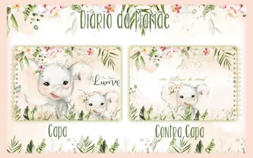 Arquivo digital -Mamãe - Diário da Mamãe Elefantinha