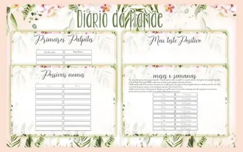 Arquivo digital -Mamãe - Diário da Mamãe Elefantinha