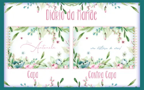 Arquivo digital -Mamãe - Diário da Mamãe Floral