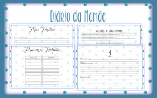 Arquivo digital -Mamãe - Diário da Mamãe Poá