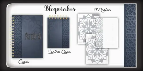 Bloquinho Digital - Masculino Neutro
